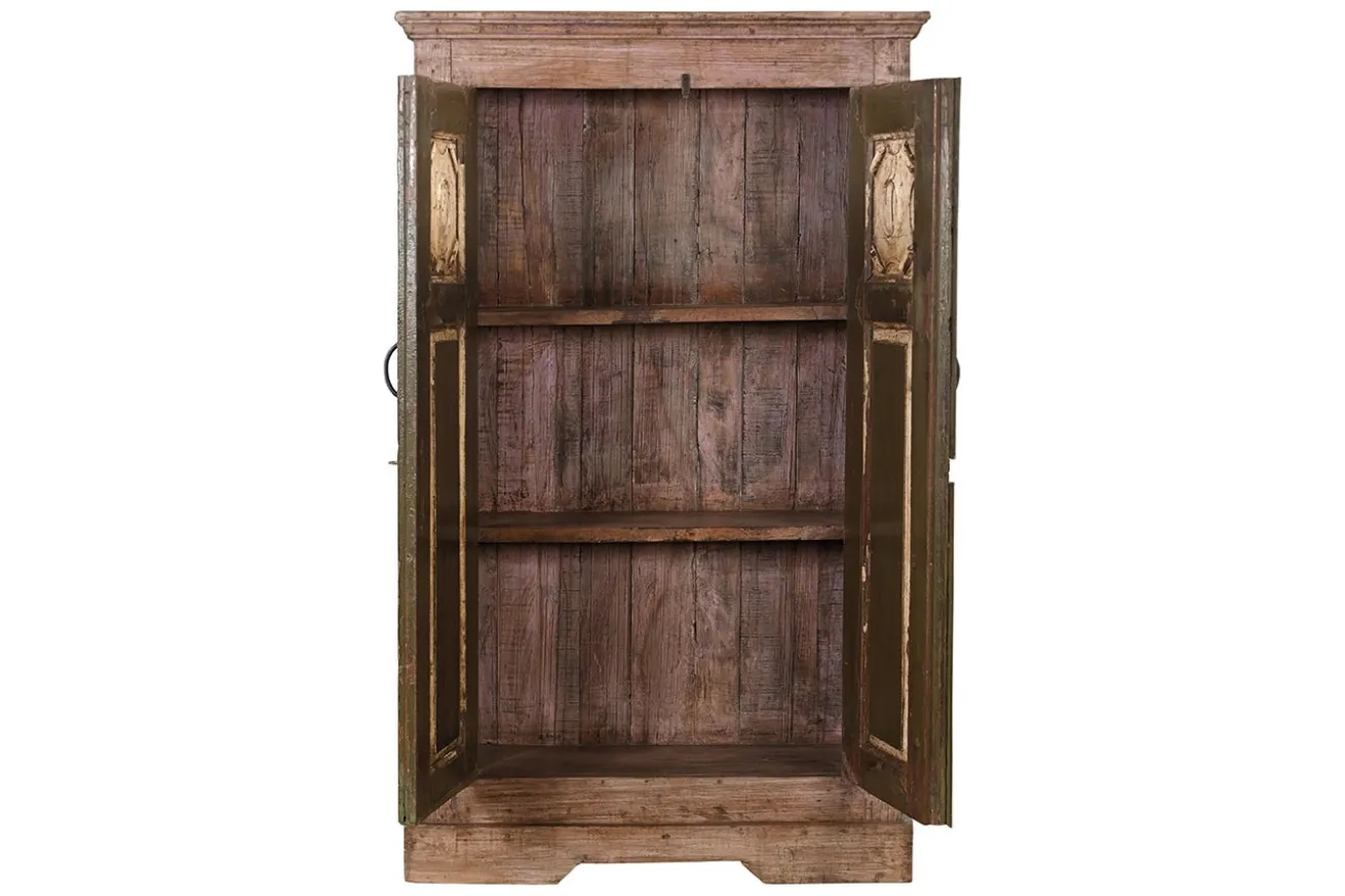 Schrank Vintage rosa grün