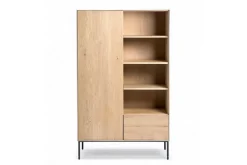 Schrank Whitebird Eiche natur H 178 cm