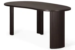 Schreibtisch Boomerang Mahagoni B 200 cm