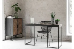 Schreibtisch Criss Cross Massivholz B 120 cm