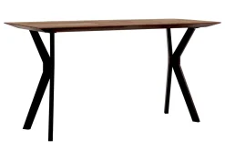 Schreibtisch Metropole Teak Metall B150 cm