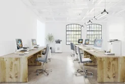 Schreibtisch Treet Eiche B 180 cm