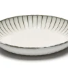 Servierschale Inku rund weiss klein