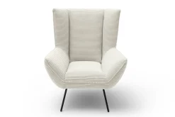 Sessel Evelin Cord Creme