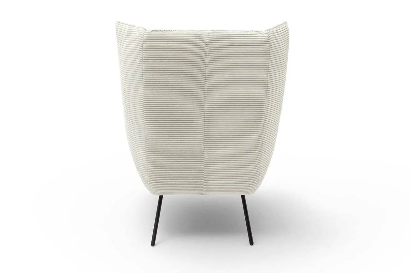 Sessel Evelin Cord Creme