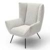 Sessel Evelin Cord hellgrau