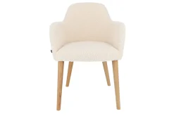 Sessel Flaminia Stoff weiß