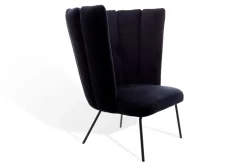 Sessel Gaia Calice Samt blau