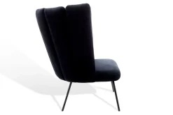 Sessel Gaia Calice Samt blau