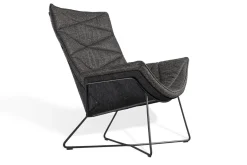 Sessel Nest Pure Lounge Stoff grau