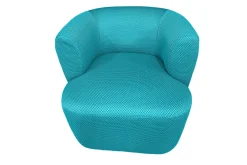 Sessel Nidou Stoff petrol