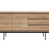Sideboard Oak Shadow Eiche massiv B 180 cm