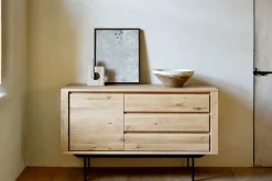 Sideboard Oak Shadow Eiche massiv B 134 cm