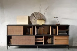 Sideboard Oscar Teak massiv B 224 cm