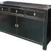 Sideboard schwarz 135 cm
