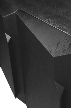 Sideboard Stairs Eiche schwarz B 200 cm