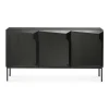 Sideboard Stairs Eiche schwarz B 150 cm