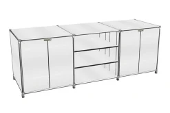 Sideboard System 180 weiß