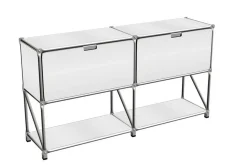 Sideboard System 180 weiß B 147 cm