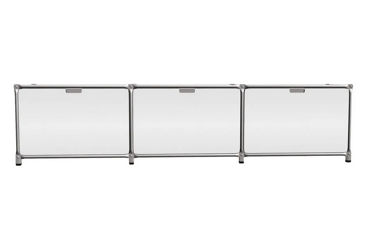Sideboard System 180 weiß B 219 cm