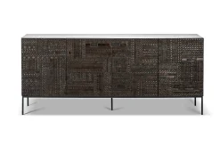 Sideboard Tabwa Teak massiv B 200 cm