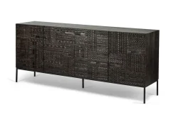 Sideboard Tabwa Teak massiv B 200 cm