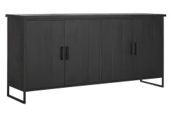 Sideboard Timeless Black Teak schwarz B 190cm