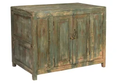 Sideboard Vintage grün gelb