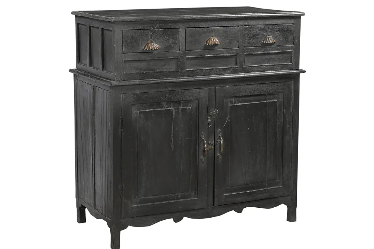 Sideboard Vintage schwarz