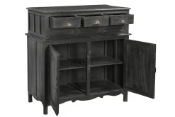 Sideboard Vintage schwarz