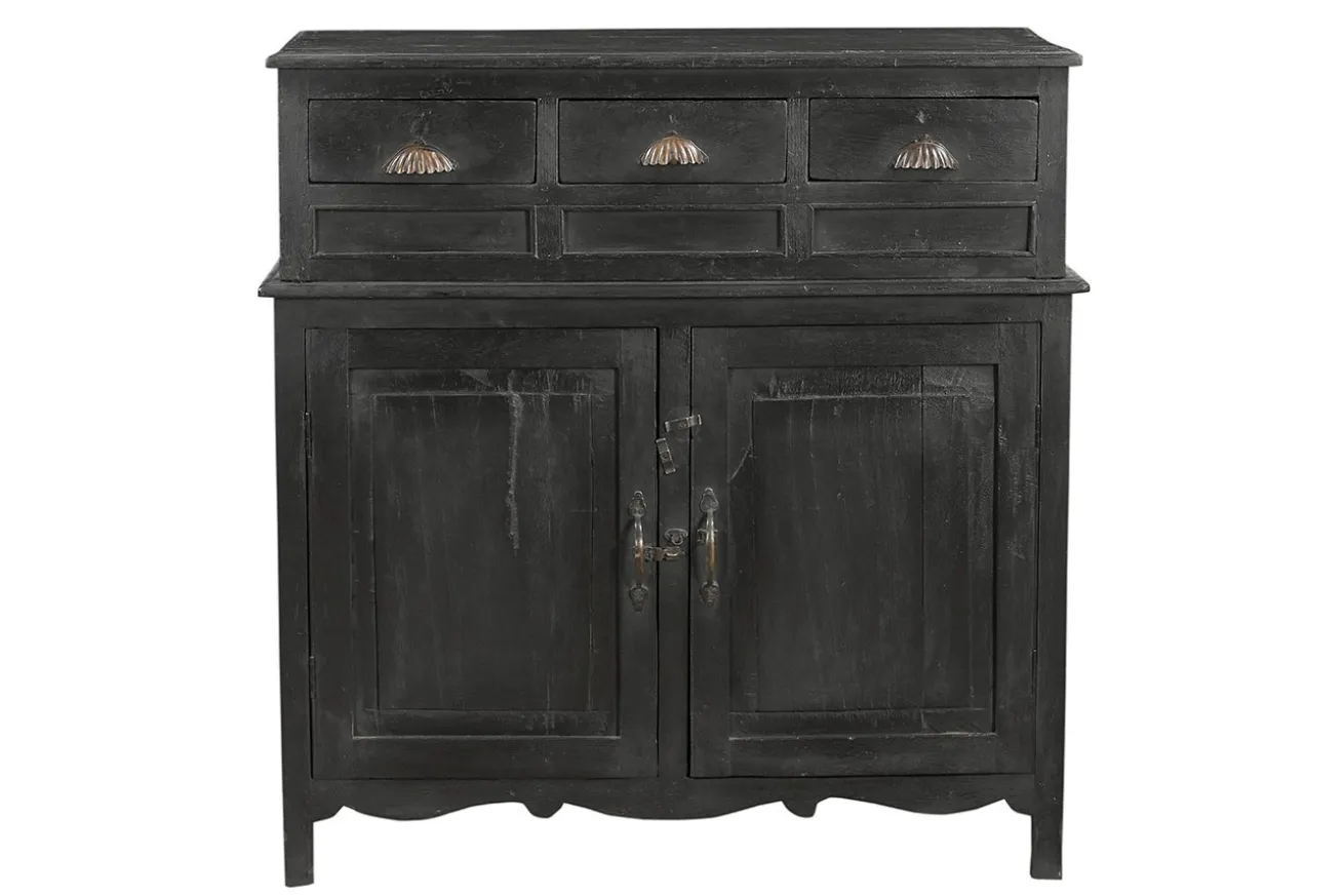 Sideboard Vintage schwarz