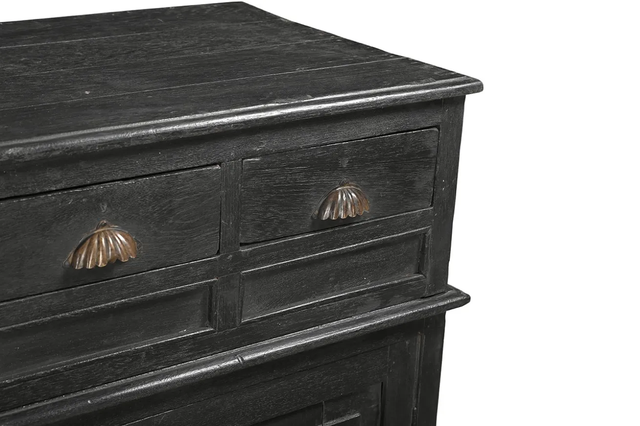 Sideboard Vintage schwarz