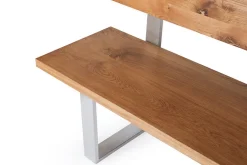 Sitzbank Bente mit Rückenlehne B 200 cm