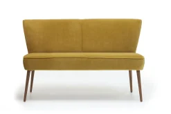 Sitzbank Dolores Stoff gelb B 180 cm