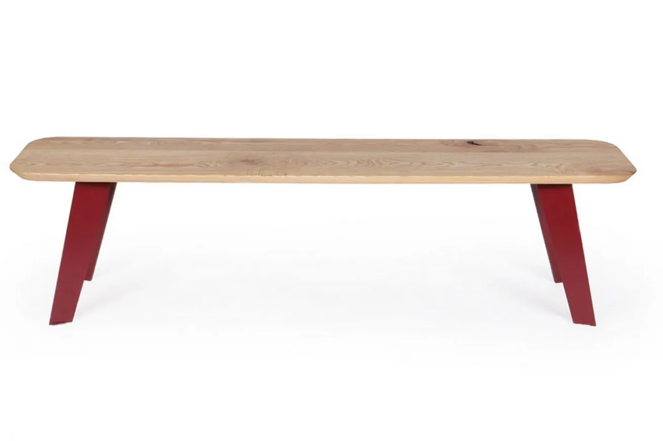 Sitzbank Esche massiv B 180 cm