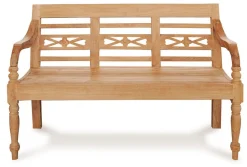 Sitzbank Flower Teak natur ca 190 cm