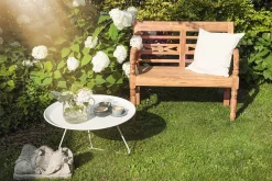 Sitzbank Flower Teak natur ca 130 cm