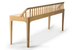 Sitzbank Spindle Eiche massiv natur