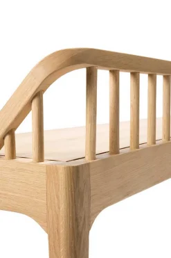 Sitzbank Spindle Eiche massiv natur