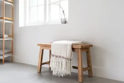 Sitzbank Trinity recycletes Teakholz natur