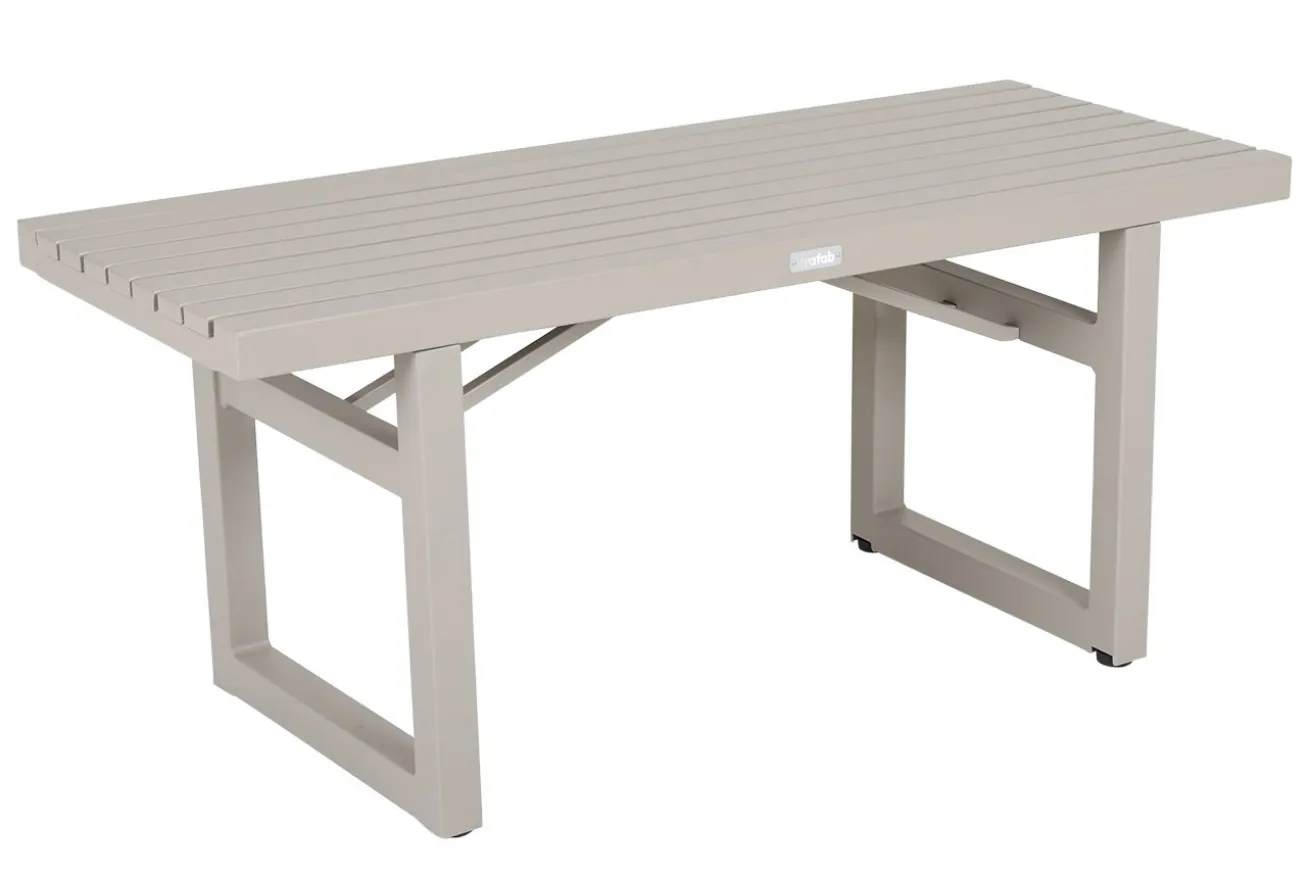 Sitzbank Vevi Aluminium beige 105cm