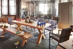 Sitzbank Ydun Eiche White Wash 180cm