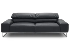 2-Sitzer Samara Leder schwarz