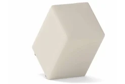 Sitzhocker Basic Leder creme