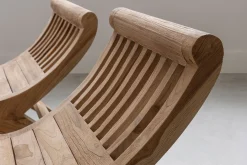 Sitzhocker Cleopatra Teakholz B 105 cm