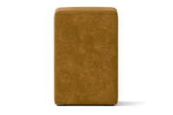 Sitzhocker Samt gold