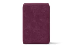 Sitzhocker Samt lila