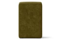 Sitzhocker Samt olive