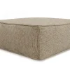 Sitzkissen Silky Outdoor quadratisch gold