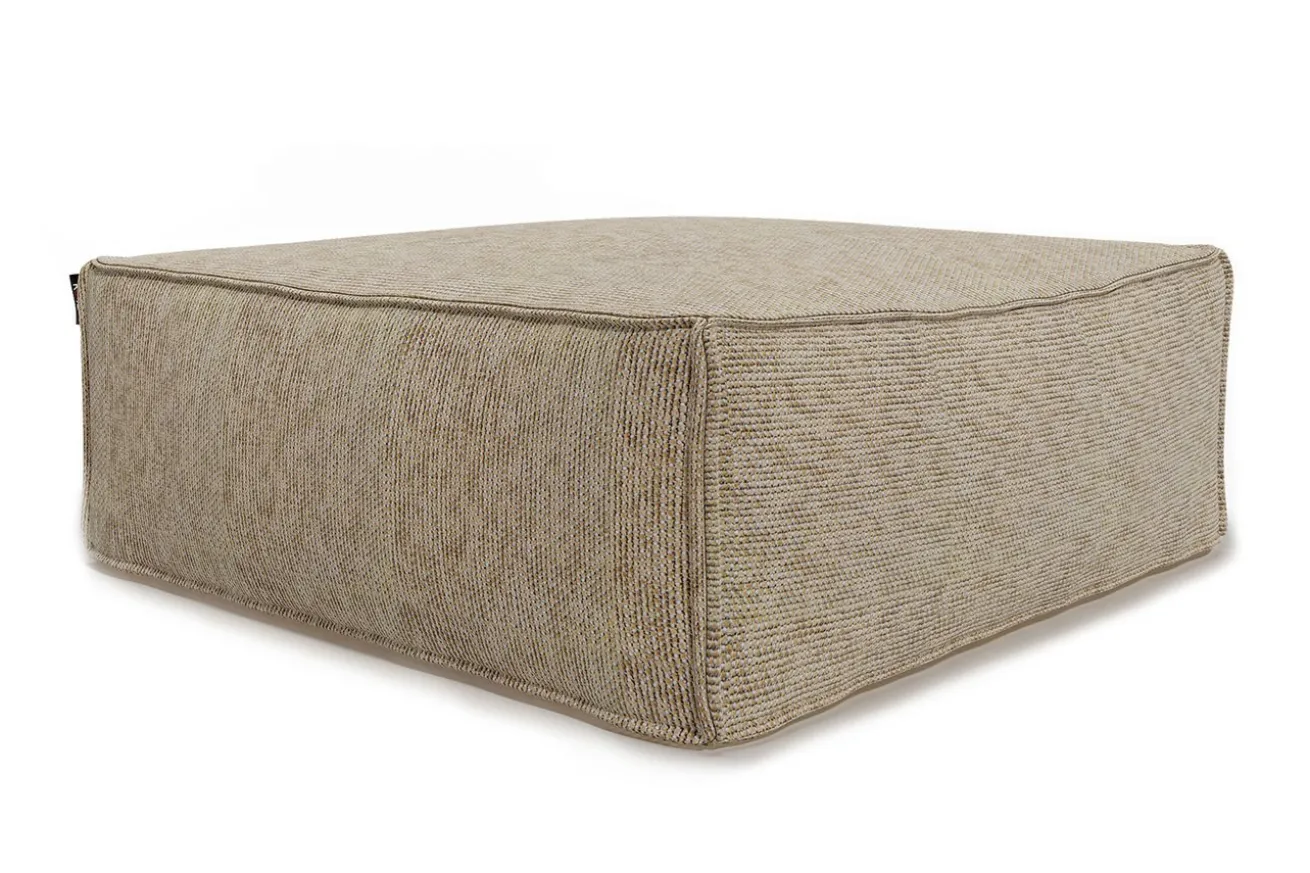 Sitzkissen Silky Outdoor quadratisch gold